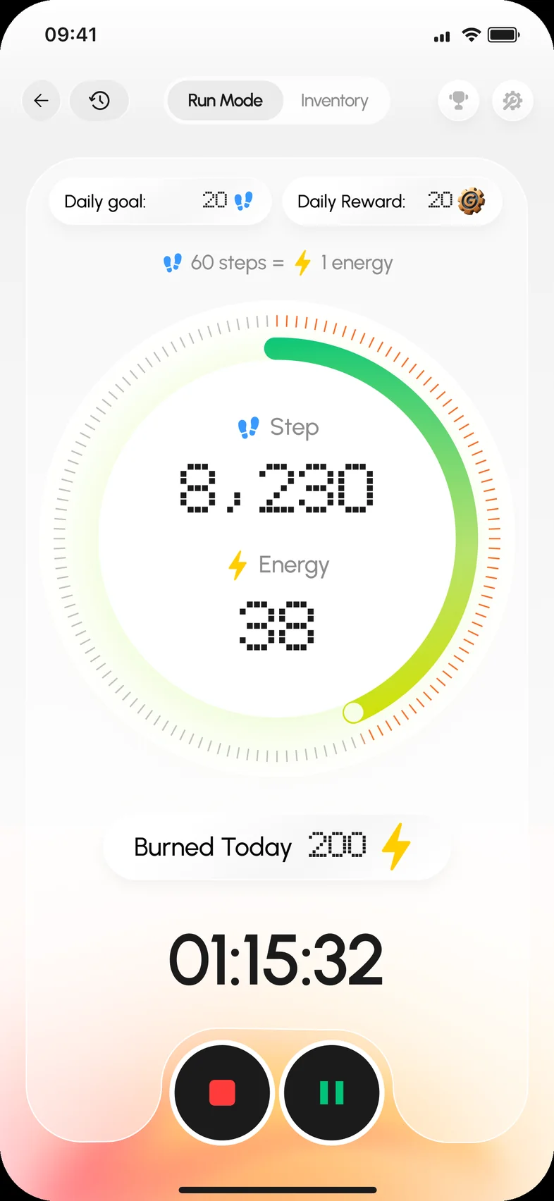 Gear Runner — Pause